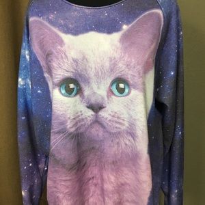 Cat Galaxy Sweater 😸🌌